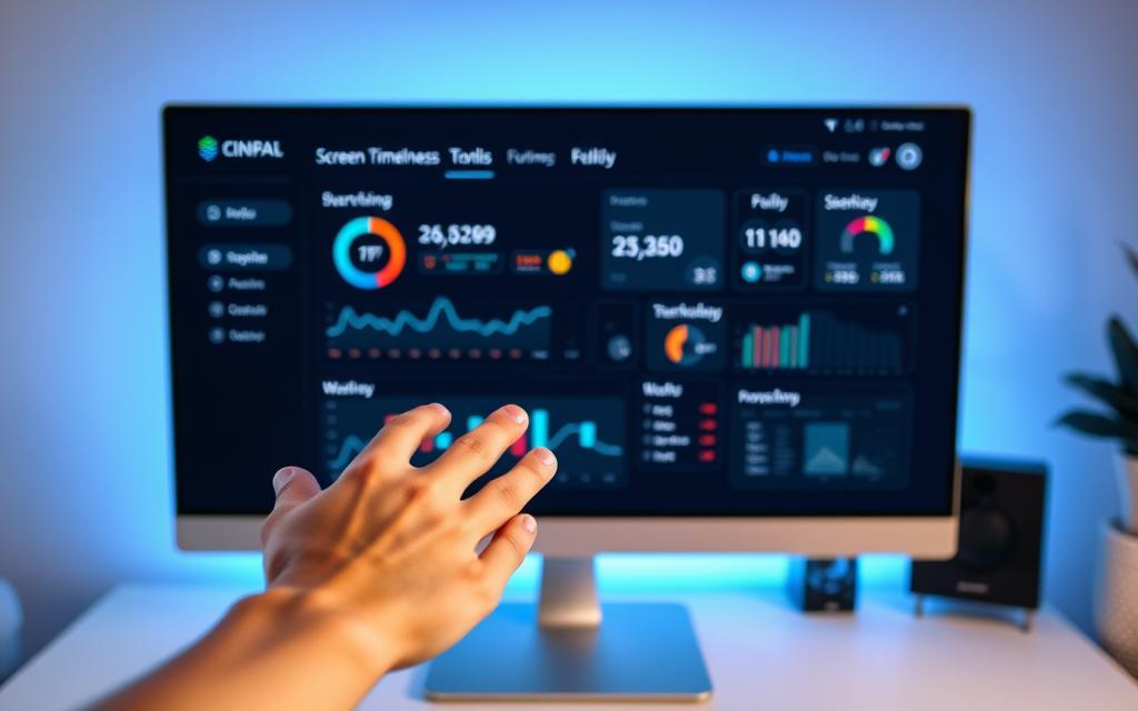 screen time management dashboard